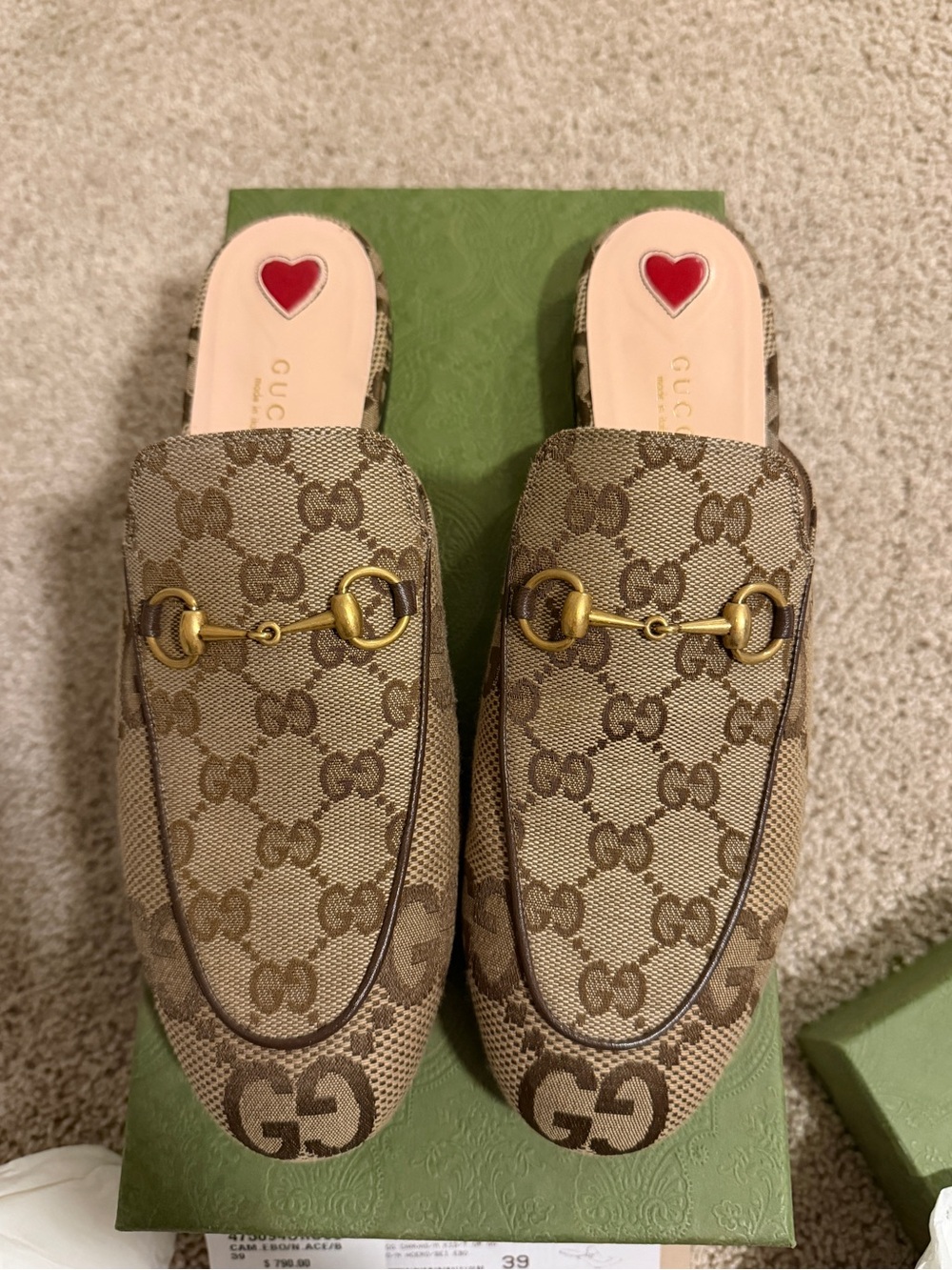 Gucci Princetown Maxi GG loafer mule